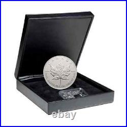 1998 Canada $50 The Silver Maple Leaf, 10th Anniversary 10 oz. Pure Silver Coin