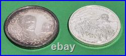1998 Canada $5.00 And China 10Yuan 2x1oz. 9999 Coin Set Dr Norman Bethune