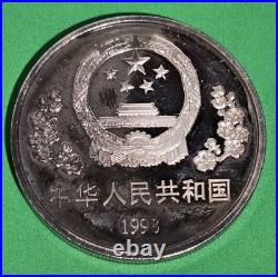 1998 Canada $5.00 And China 10Yuan 2x1oz. 9999 Coin Set Dr Norman Bethune