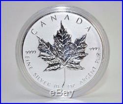 1998 Royal Canadian Mint $50 Silver 10 oz 10th Anniversary Coin A2