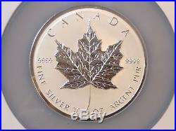 1998 Royal Canadian Mint $50 Silver 10 oz 10th Anniversary Coin NGC ECC&C, Inc
