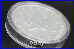 1998 Royal Canadian Mint $50 Silver 10oz 10th Anniversary Coin