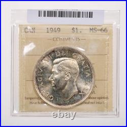 $1 1949 Iccs Ms-66