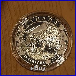 1/2 oz. Fine Silver 6-Coin SetCanoe Across Canada (2015)