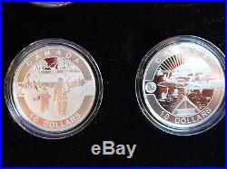 1/2 oz Fine Silver Coins O Canada 12-Coin Subscription Set 2013 with WOODEN BOX