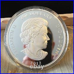 1 Kilo Fine Silver Coins Maple Leaf Forever Mintage 500 (2016), 1200 (2012)