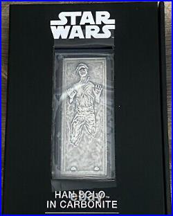 1 oz Pure Silver Coin Han SoloT in Carbonite Mintage 5,000 (2022)