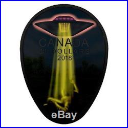 1 oz. Pure Silver Glow-in-the-Dark Coin CanadaThe Falcon Lake UFO Incident