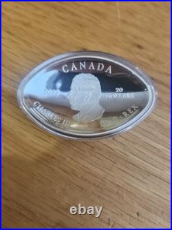 1 oz silver coin Royal Canadian Mint T-Rex eye