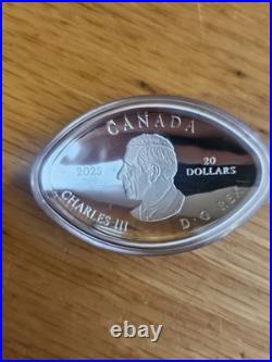 1 oz silver coin Royal Canadian Mint T-Rex eye
