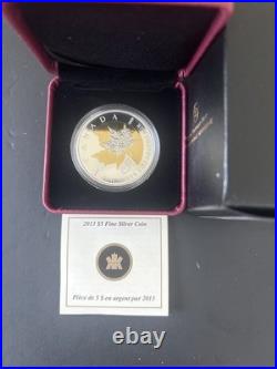 1oz Silver Coin-25th Anniversary of the Silver Maple Leaf Mintage10000 (2013)