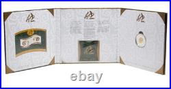 2001 Canada $15 Year of the Snake Sterling Silver Coin & Stamp Set