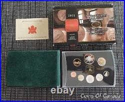 2001 Canada 8 Coin Proof Set With Special Edition Silver Dollar #coinsofcanada 2001 Canada 8 Coin Proof Set With Special Edition Silver Dollar #coinsofcanada