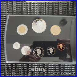 2001 Canada 8 Coin Proof Set With Special Edition Silver Dollar #coinsofcanada 2001 Canada 8 Coin Proof Set With Special Edition Silver Dollar #coinsofcanada