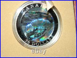 2003 CANADA $20 NATURAL WONDERS NIAGARA FALLS 1OZ. 999 SILVER COIN WithHOLOGRAM