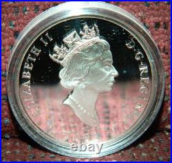 2003 CANADA $20 NATURAL WONDERS NIAGARA FALLS 1OZ. 999 SILVER COIN WithHOLOGRAM
