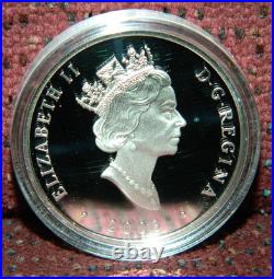 2003 CANADA $20 NATURAL WONDERS NIAGARA FALLS 1OZ. 999 SILVER COIN WithHOLOGRAM