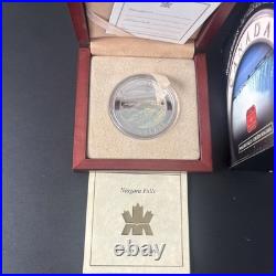 2003 Canada Natural Wonders Niagara Falls Holographic Fine Silver Coin