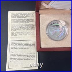 2003 Canada Natural Wonders Niagara Falls Holographic Fine Silver Coin