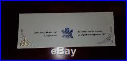 2003 Canada Silver Maple Leaf Hologram Set Wooden Box 5 Coin Set