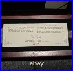 2003 Fractional Silver Maple Leaf Hologram Set 1oz 1/2oz 1/4oz 1/10oz 1/20oz