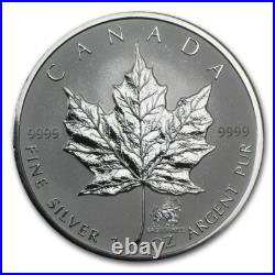 2004 CANADA $5 SAGITTARIUS Privy Silver Maple Leaf 1oz. 9999 Silver Coin & COA