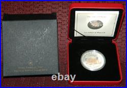 2004 Canada $20 Natural Wonders Series Hopewell Rocks 1oz. 999 Gilt Silver Coin