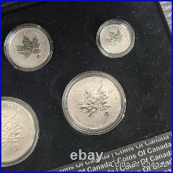 2004 Canada Silver Maple Leaf RCM Privy Mark 5 Coin Silver Set #coinsofcanada