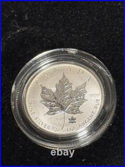 2004 Maple Leaf RCM Privy Mark Pure Silver Fractional Set