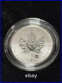 2004 Maple Leaf RCM Privy Mark Pure Silver Fractional Set