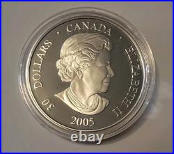 2005/2006 $30 Silver 5 Coin Set With All OGP + COAs. Limited Series