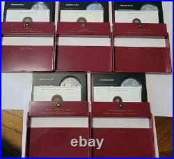 2005/2006 $30 Silver 5 Coin Set With All OGP + COAs. Limited Series