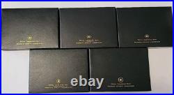 2005/2006 $30 Silver 5 Coin Set With All OGP + COAs. Limited Series