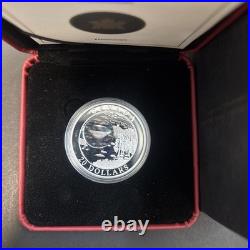 2005 $20 Canada Diamond Natural Wonders Silver Holographic Coin. 9999 31.39g