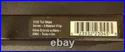 2005 Canada 1 oz. 999 Fine Silver Proof Holo Coin Tall Ships 3 Masted Ship