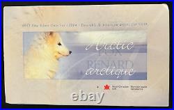 2005 Canadian Fine Silver Coin Set Arctic Fox (2194)