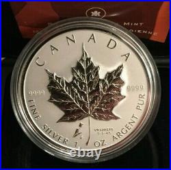 2005 Tulip Privy Maple Leaf Coin 1oz. 9999 silver Canada