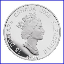 2006 Canada $15 Sterling Silver Coin Year of the Dog
