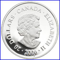 2006 Canada $20 Fine Silver Coin CN Tower