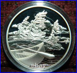 2006 Canada $20 National Parks Georgian Bay Islands 1oz. 999 Silver Coin & Box