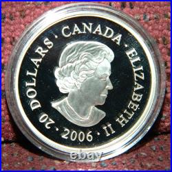 2006 Canada $20 National Parks Georgian Bay Islands 1oz. 999 Silver Coin & Box