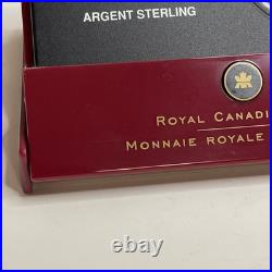 2006 Canada $30 Sterling Silver Coin Dog Sled Team