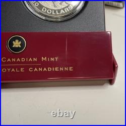 2006 Canada $30 Sterling Silver Coin Dog Sled Team