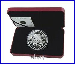 2006 Canada $50 Four Seasons 5oz Pure Silver Proof Coin Royal Canadian Mint