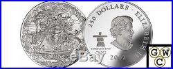 2007 1-Kilo Silver Coin Early Canada. 9999 Fine (NT) (12070) OOAK