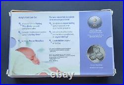2007 Baby Sterling Silver Coin Set Low Mintage