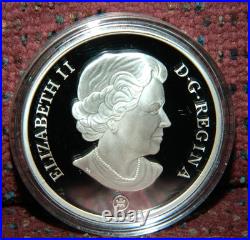 2007 CANADA $20 TALL SHIPS BRIGANTINE 1OZ. 9999 SILVER COIN WithHOLOGRAM + BOX