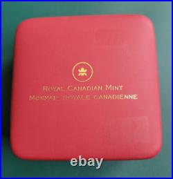 2007 CANADA coin $20 50 g. 925 silver Iridescent Crystal Snowflake in OGP