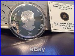 2007 Canada $50 Queen's 60th Wedding Anniversary 5 oz Silver Coin