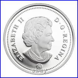 2007 Canada 5 oz Fine Silver 50 Dollar Coin 60th Wedding Anniversary of Queen